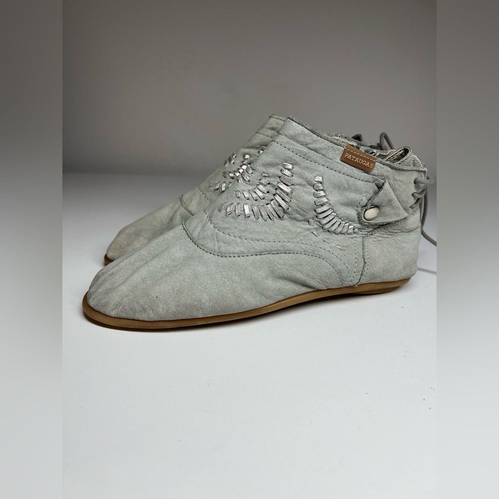 Patauges Leather Emroidered Ankle boots size 41EU/ 9US